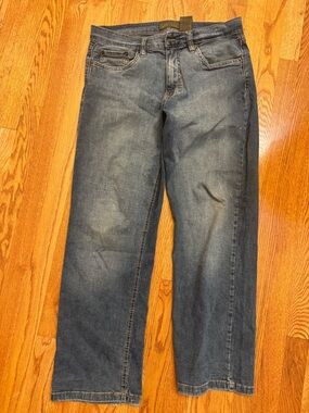 Relaxed Fit Men's Denim Jeans in Blue - Comfortable Everyday Style